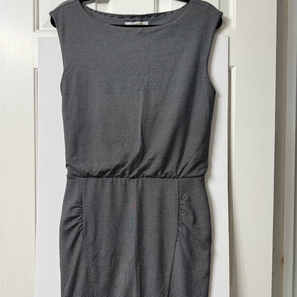 #7 ATHLETA Dress  XSP Navy/White tiny stripes Boat Neck, Sleeveless, Lined - Picture 12 of 15